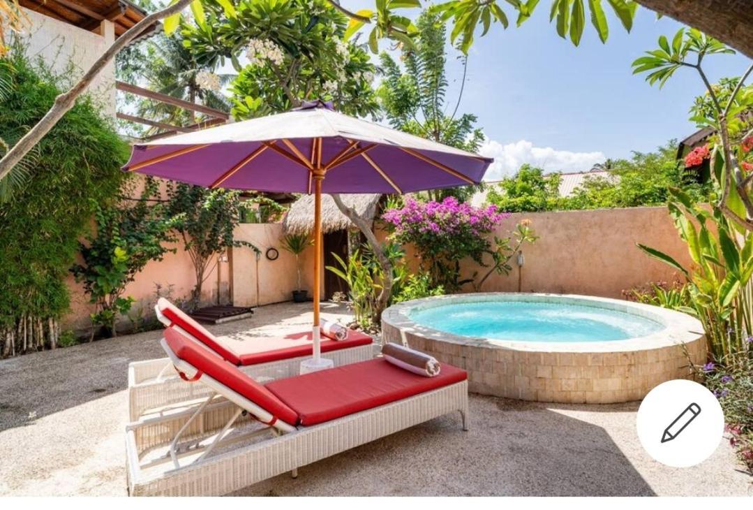 Santan Gili Cottages Gili Trawangan Esterno foto
